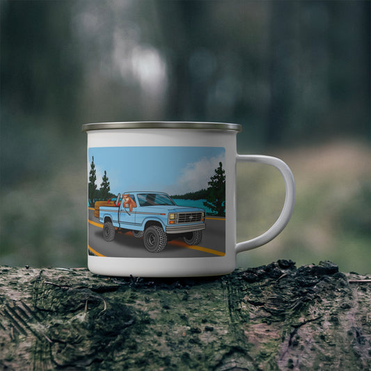 Pup and Truck Mug