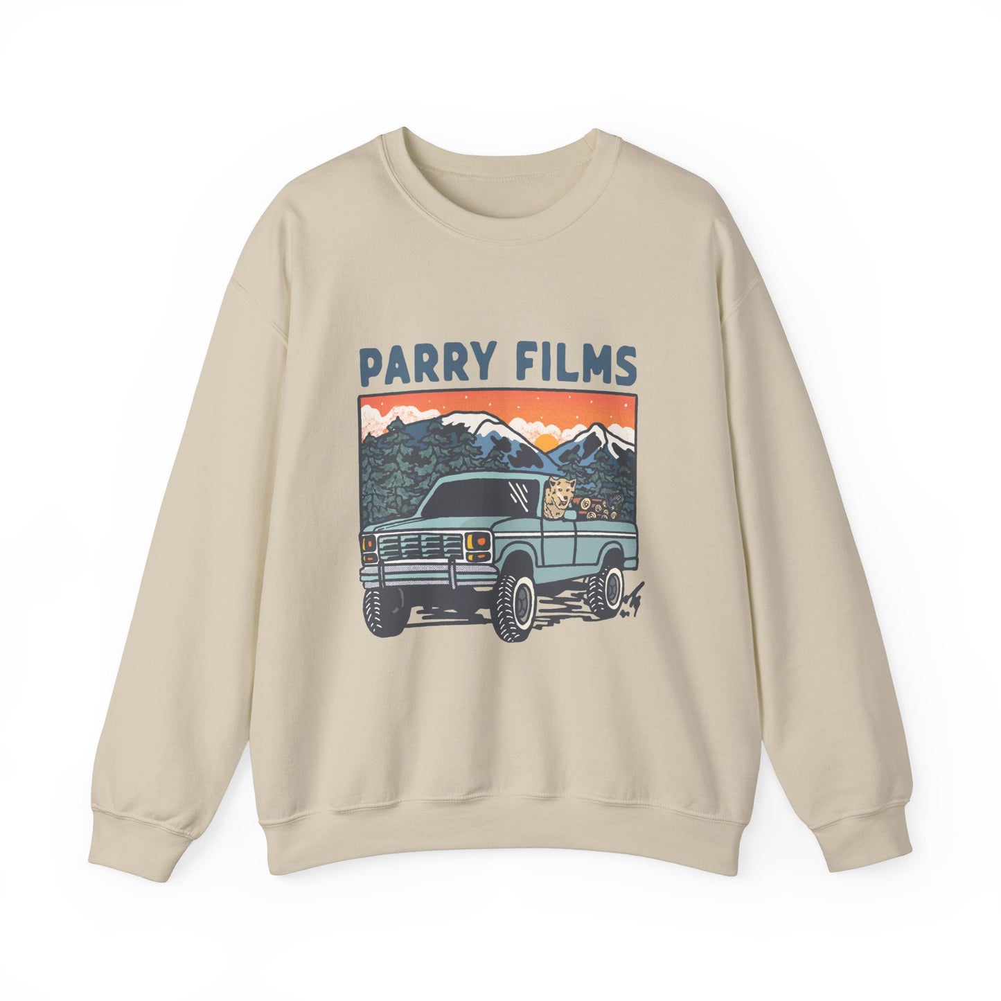 Vintage Truck and Pup Crewneck