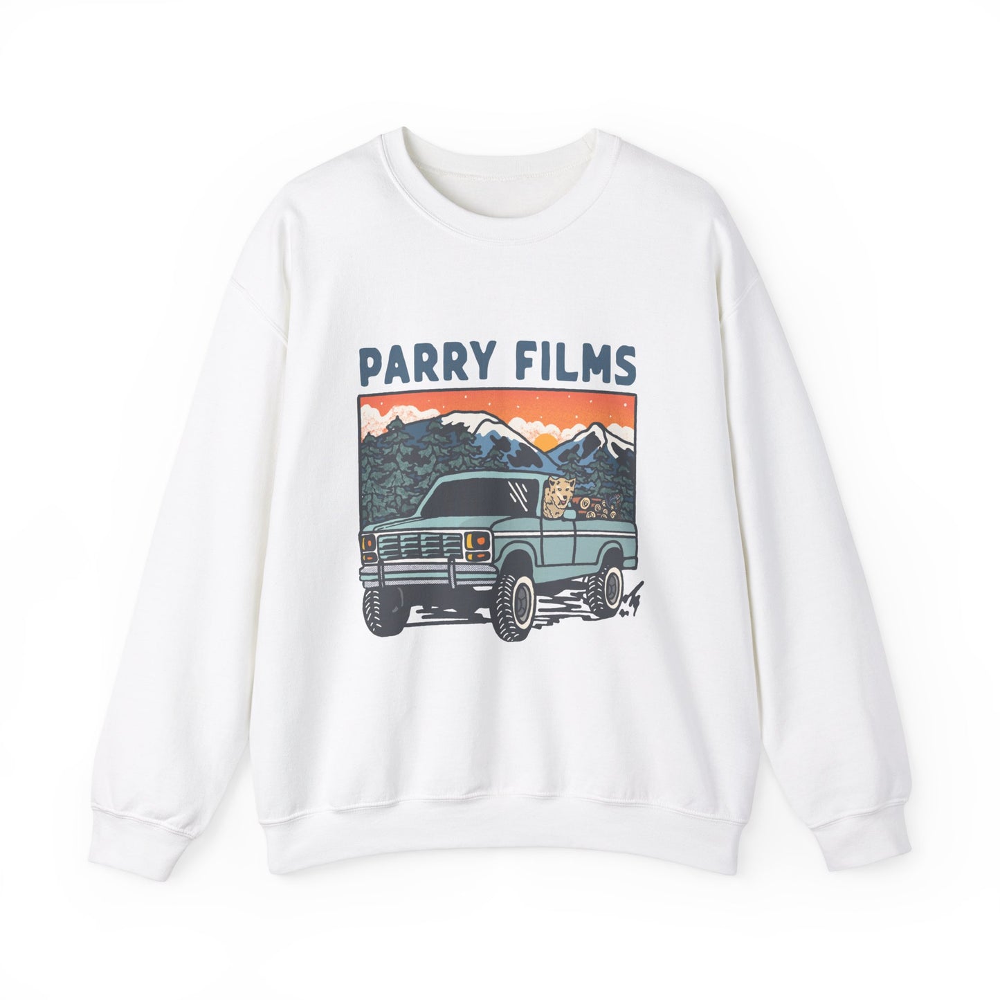 Vintage Truck and Pup Crewneck